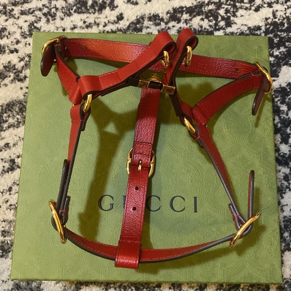 Gucci Pet Harness Red - Picture 2 of 8